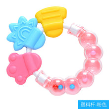Load image into Gallery viewer, 1PC Baby Teething Molar Sticks Silicone Teethers for Baby Chewable Rattle Circle Newborn Shower Gifts Baby Teethers