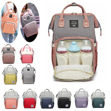 Load image into Gallery viewer, 35 Colors Mummy Maternity Nappy Bag Stroller bolsa Large Capacity Baby Backpack Mommy Nursing Bag Baby Care Changing Diaper Bag