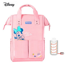 Load image into Gallery viewer, Disney Multifunction Large Capacity Nappy Diaper Backpack Minnie Mickey Baby Mother Bag Maternity Backpack Winnie the Pooh Bear
