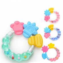 Load image into Gallery viewer, 1PC Baby Teething Molar Sticks Silicone Teethers for Baby Chewable Rattle Circle Newborn Shower Gifts Baby Teethers
