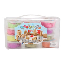 Load image into Gallery viewer, 12 Color Magic Sand Toy Space Moon Sand Each Box With Mold Play House Toys Children's Educational Toys
