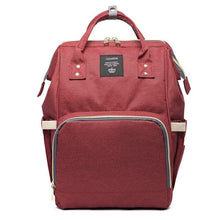 Load image into Gallery viewer, 35 Colors Mummy Maternity Nappy Bag Stroller bolsa Large Capacity Baby Backpack Mommy Nursing Bag Baby Care Changing Diaper Bag
