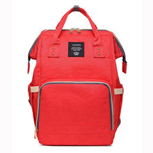 Load image into Gallery viewer, 35 Colors Mummy Maternity Nappy Bag Stroller bolsa Large Capacity Baby Backpack Mommy Nursing Bag Baby Care Changing Diaper Bag
