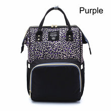 Load image into Gallery viewer, Baby Diaper Bag Backpack Large Capacity Mommy Maternity Bag Fashion Baby Nappy Bag Waterproof Newborn Care Backpacks
