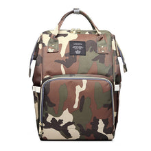 Load image into Gallery viewer, Baby Diaper Bag Backpack Large Capacity Mommy Maternity Bag Fashion Baby Nappy Bag Waterproof Newborn Care Backpacks
